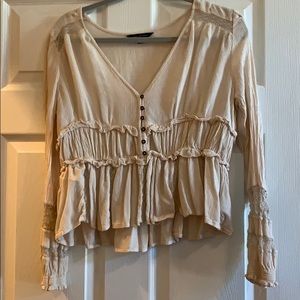 American Eagle Peasant Blouse